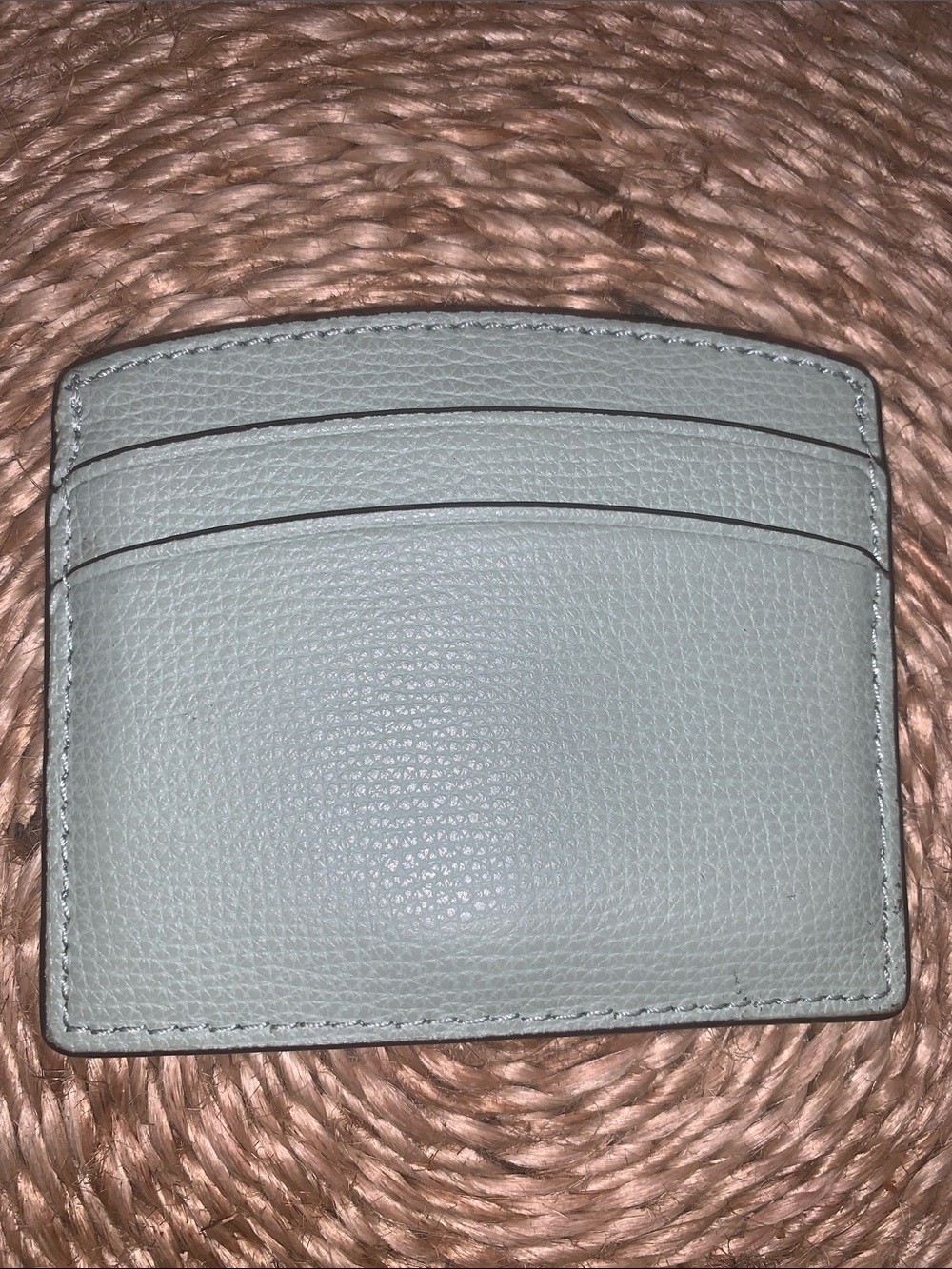 kate spade mint Leather Card Holder wallet - Picture 5 of 6